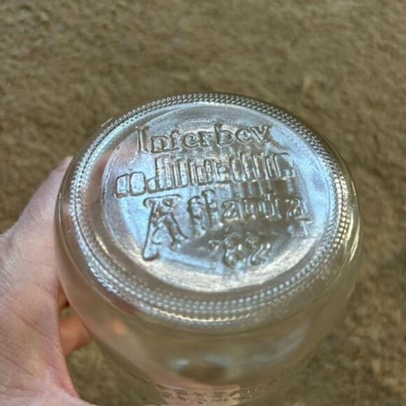 2 Brockway Glass 75th Anniversary Bottles *Read* - Picture 4 of 5